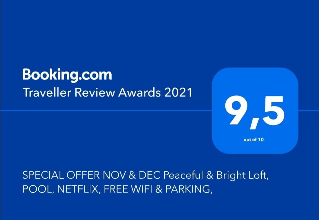 Peaceful & Bright Loft, Heated Pool, Netflix, Free Wifi & Parking, Tennis 洛斯克里斯蒂亚诺斯 外观 照片